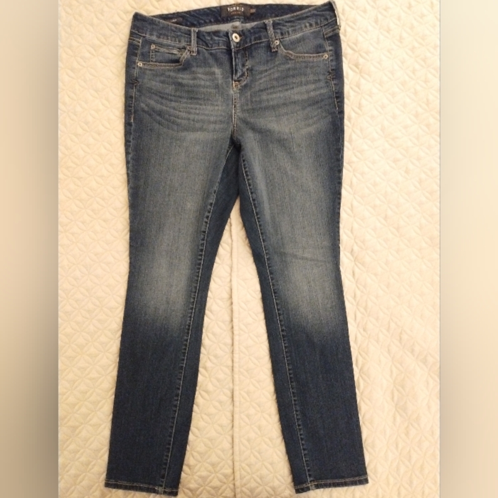 Torrid Premium Skinny Stretch Jeans Size 14R EUC